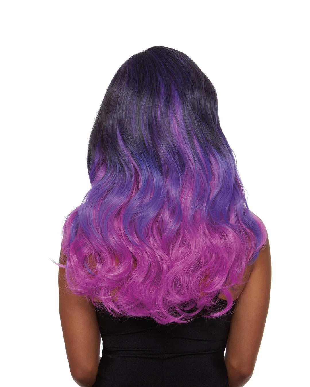 Purple Ombre Layered Wig