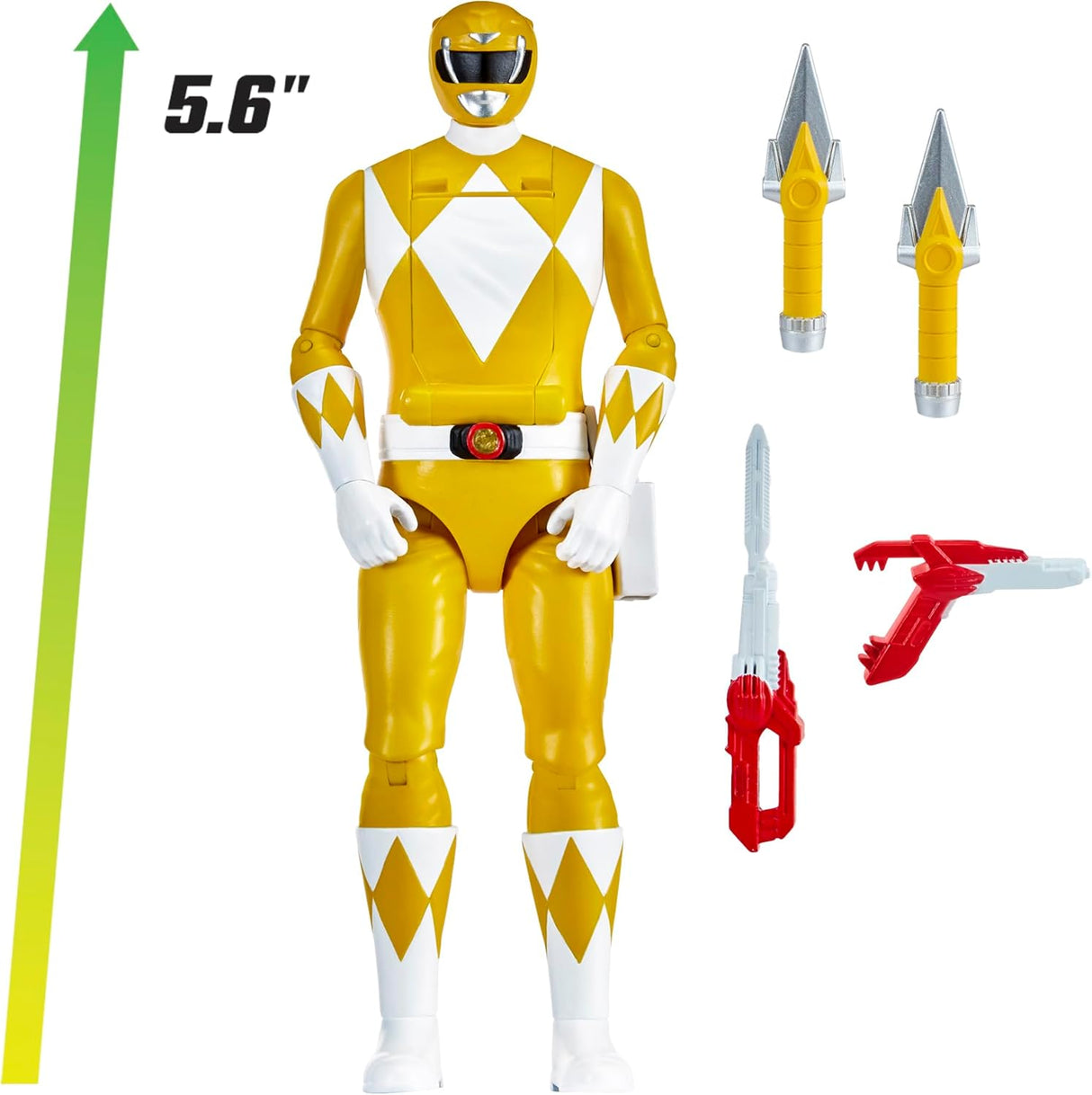Mighty Morphin Power Rangers: Re-Ignition - Auto-Morphin Yellow Ranger Action Figure