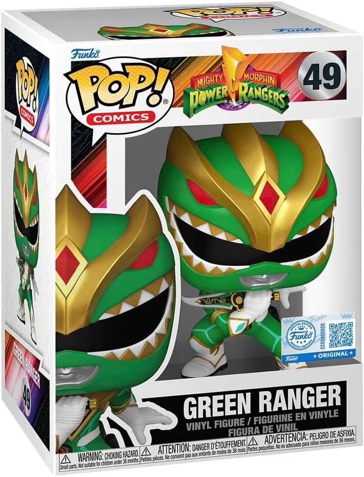 Power Rangers Mighty Morphin Green Ranger Funko Pop! Vinyl Figure #49