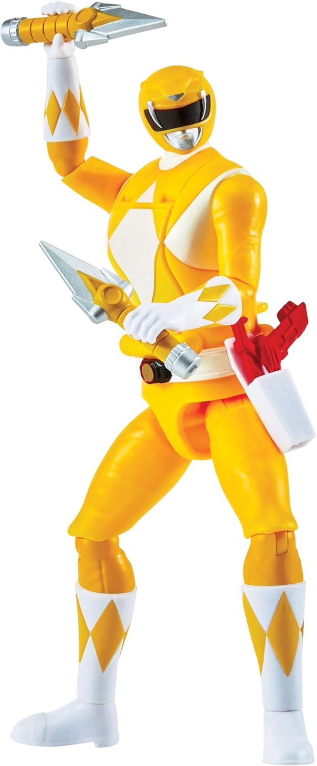 Mighty Morphin Power Rangers: Re-Ignition - Auto-Morphin Yellow Ranger Action Figure