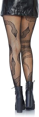 Snake Net Tights