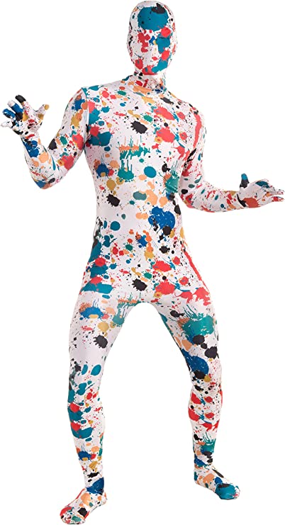 Art Splatter Disappearing Man