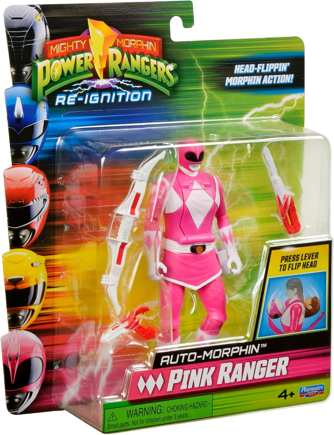 Mighty Morphin Power Rangers: Re-Ignition - Auto-Morphin Pink Ranger Action Figure