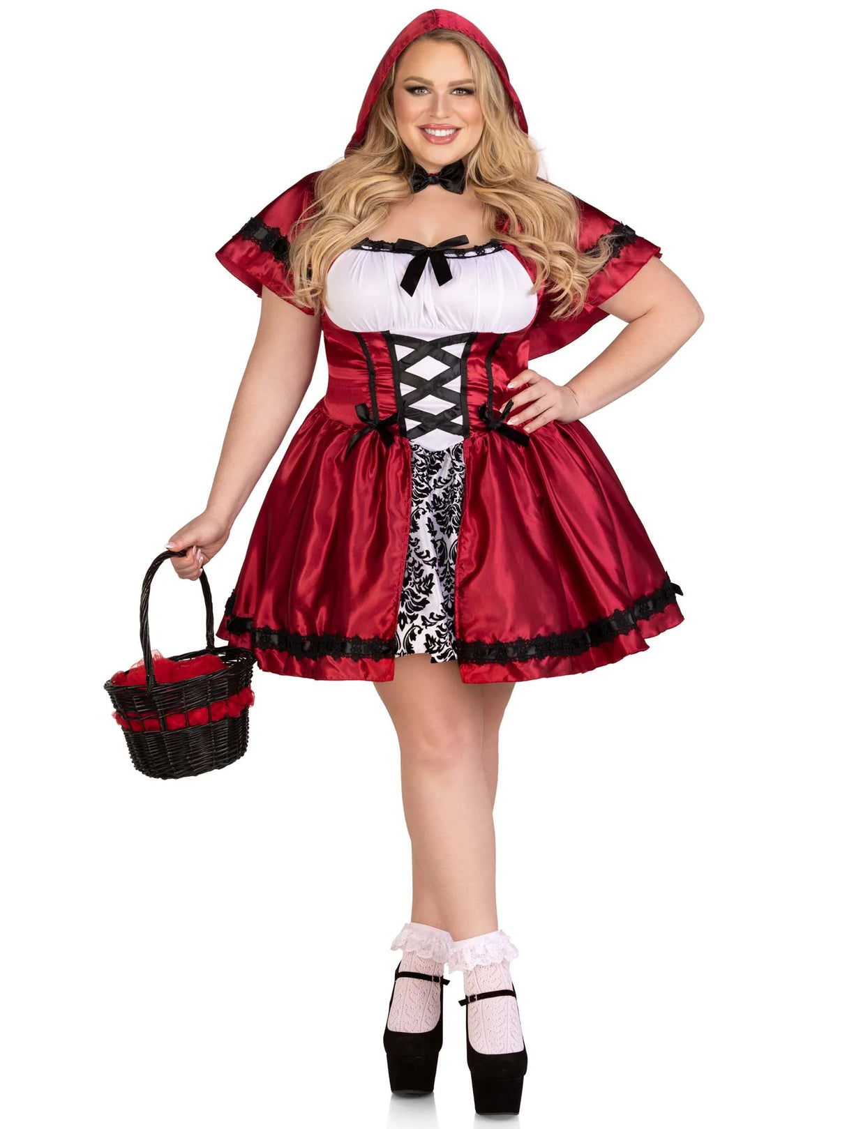 Gothic Red Riding Hood Plus