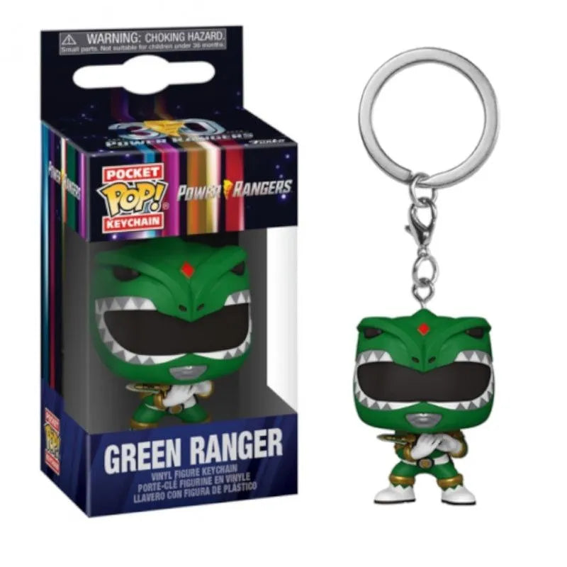 Pop! Keychain Mighty Morphin Power Rangers 30th Anniversary - Green Ranger