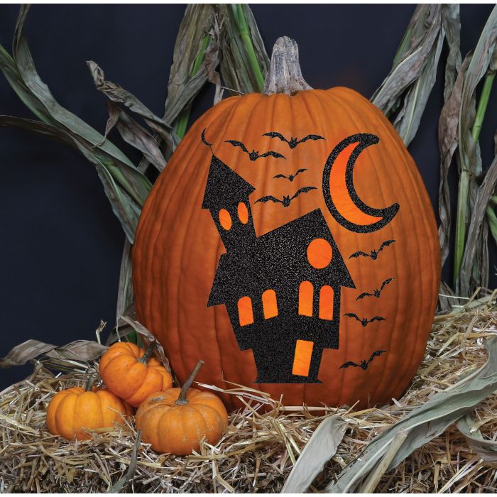 Glitter Stick ‘n’ Carve Pumpkin Kit