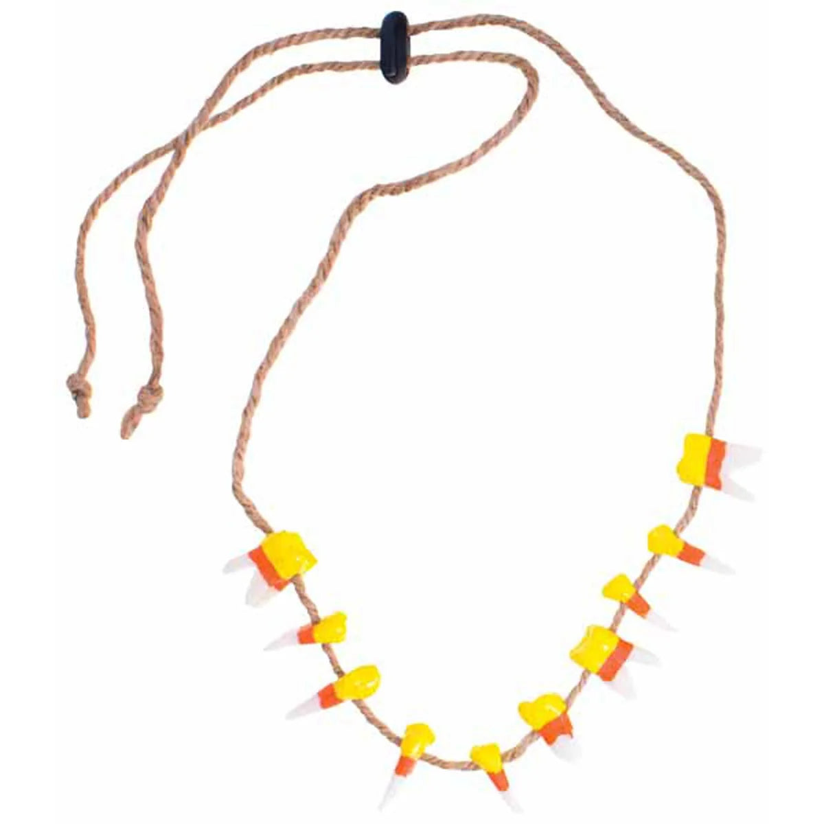 Candy Corn Teeth Necklace