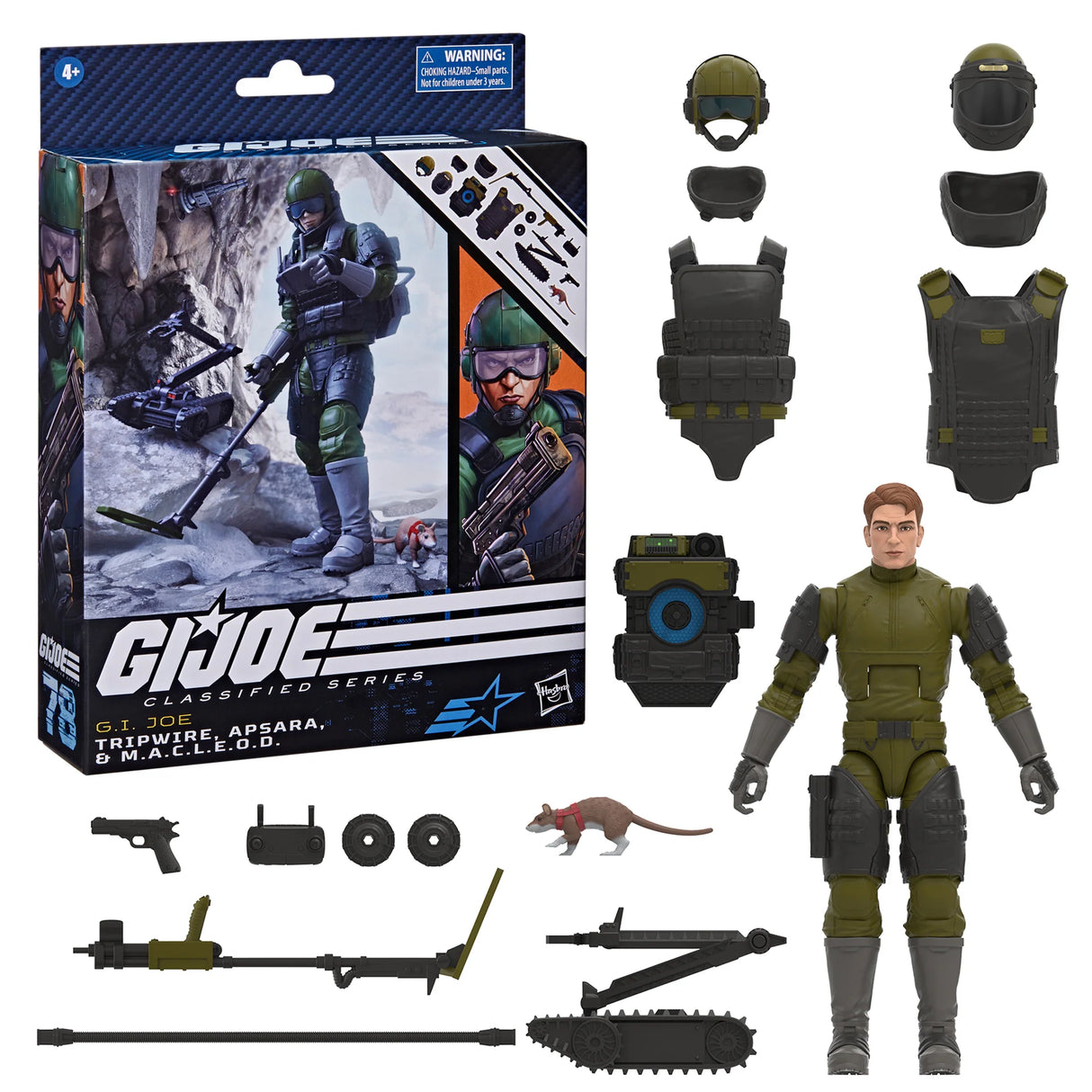 G.I. Joe Classified Series Tripwire, Apsara, & M.A.C.L.E.O.D., 78