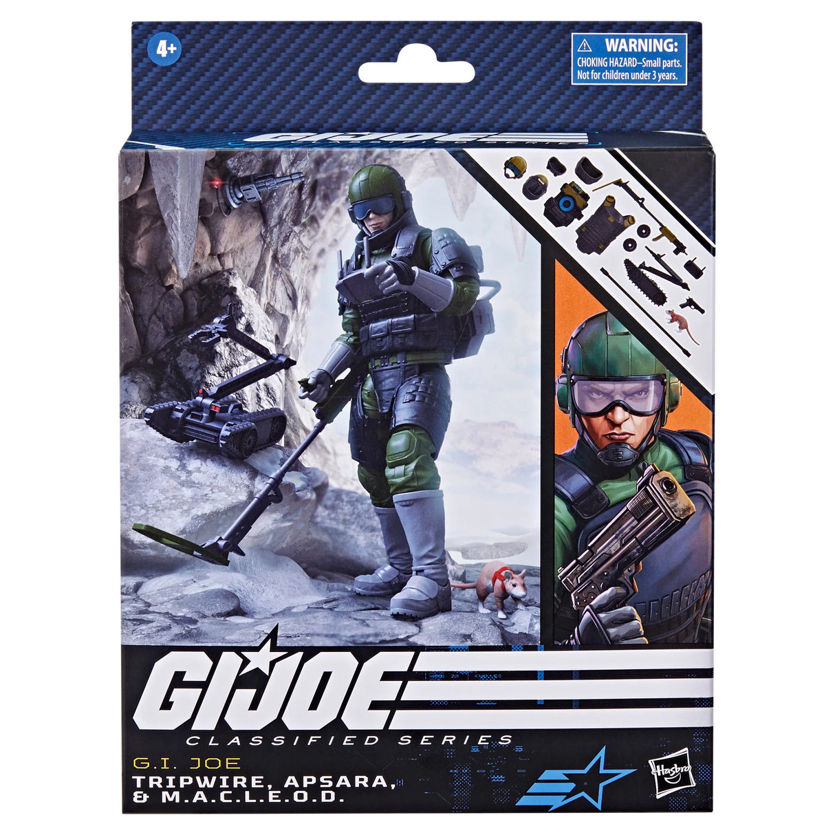 G.I. Joe Classified Series Tripwire, Apsara, & M.A.C.L.E.O.D., 78