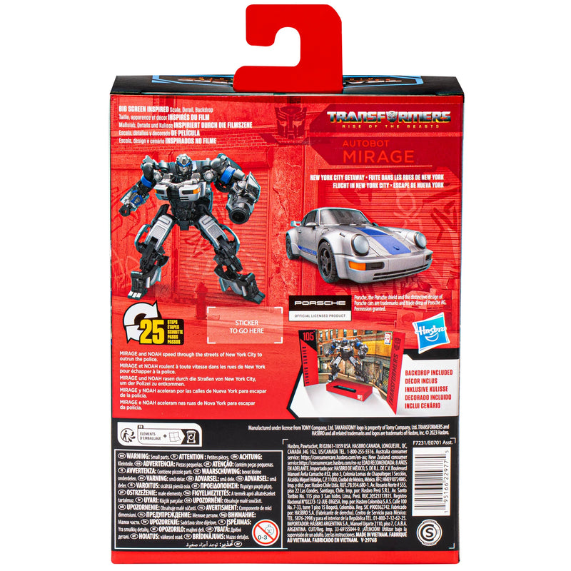 Transformers Studio Series Deluxe Transformers: Rise of the Beasts 105 Autobot Mirage