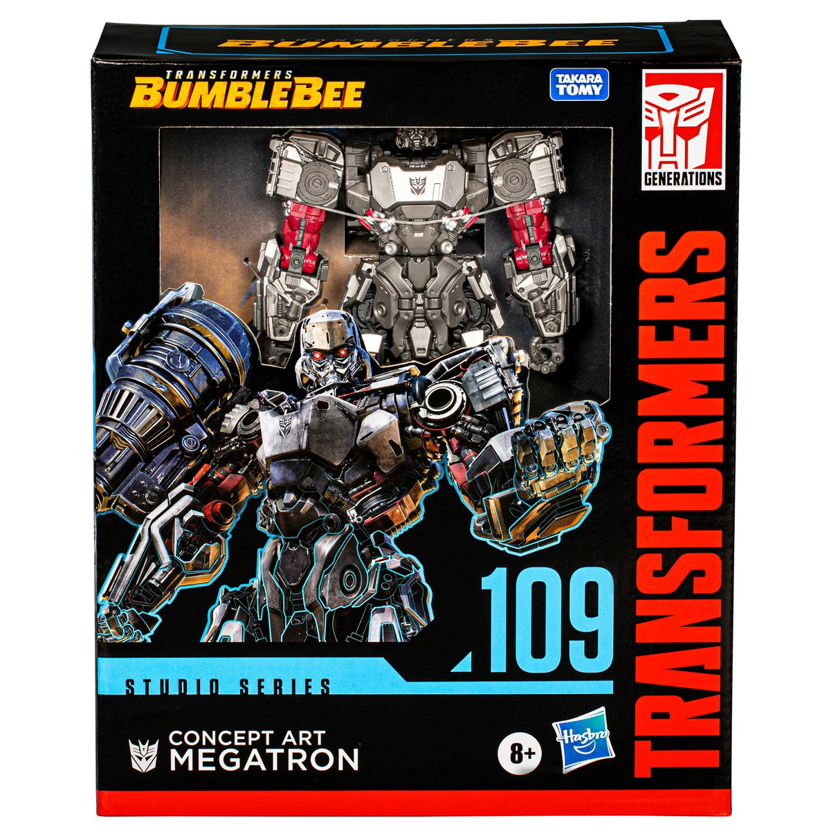 Transformers Studio Series Leader Transformers: Bumblebee 109 Concept Art Megatron Action Figure