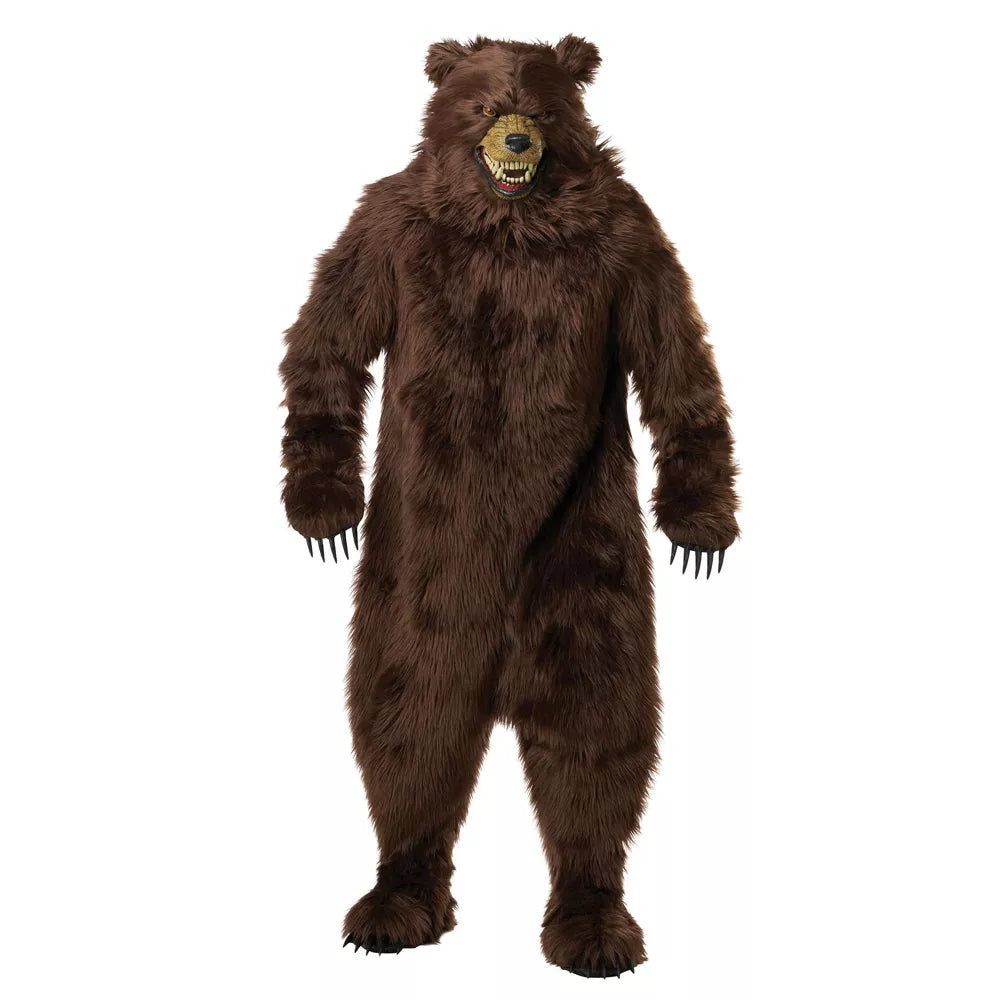 Deluxe Grizzly Bear With Ani-Motion Mask