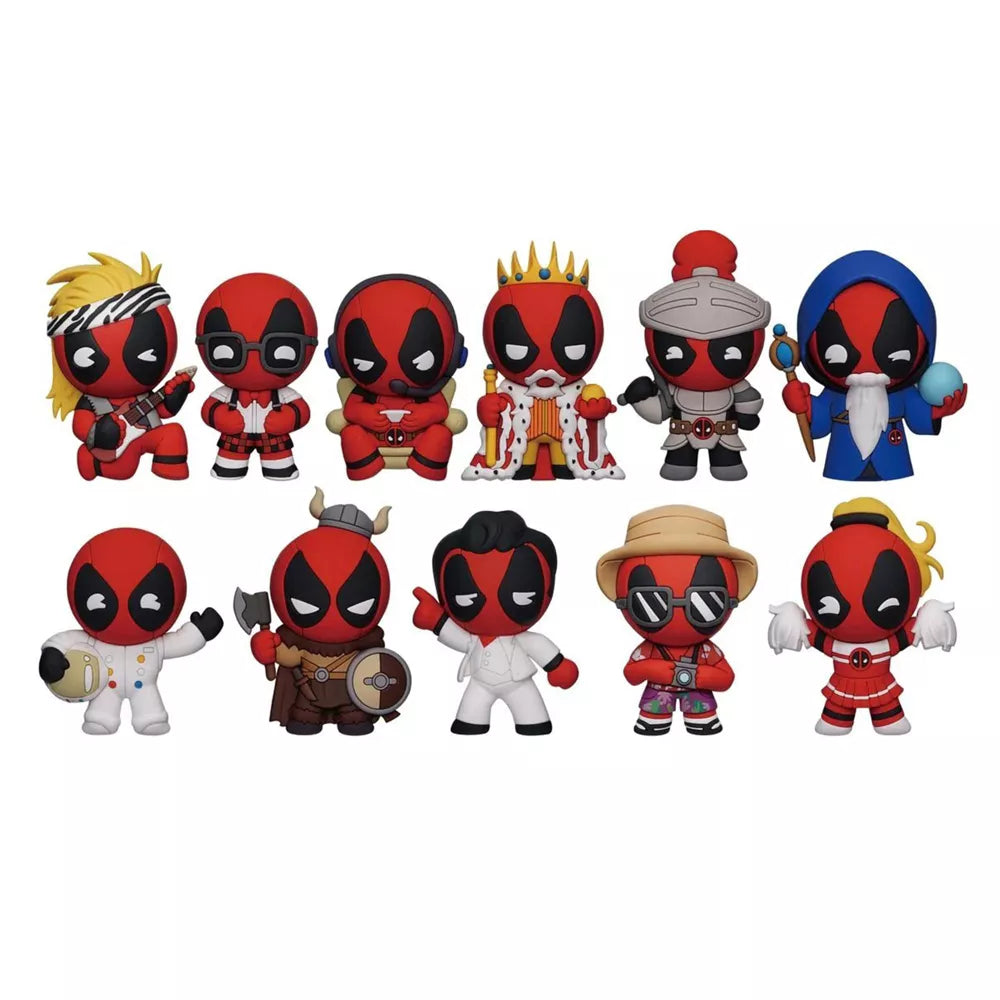Marvel's Deadpool 3D Foam Bag Clips Series 6