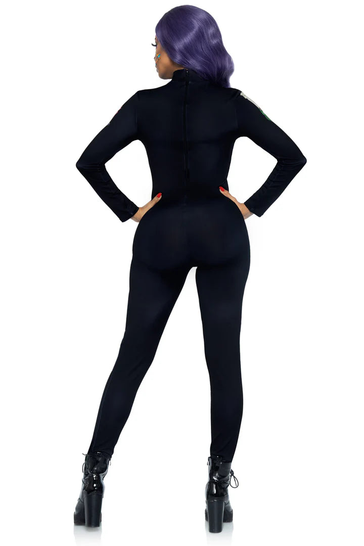 Floral Skeleton Catsuit