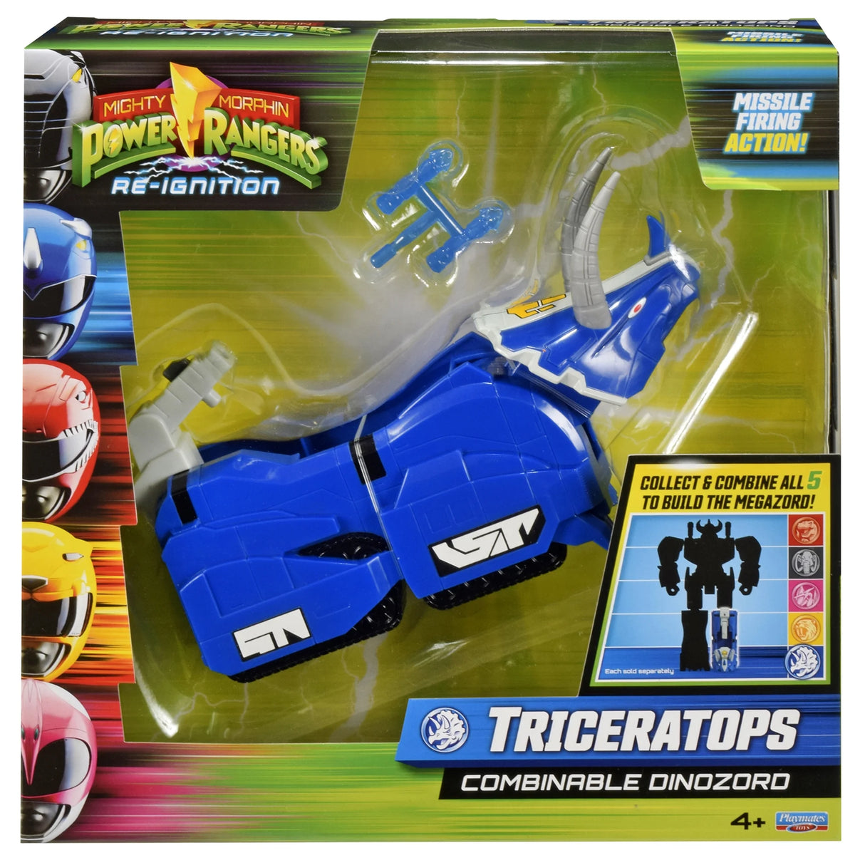 Mighty Morphin Power Rangers: Re-Ignition - Triceratops Combinable Dinozord