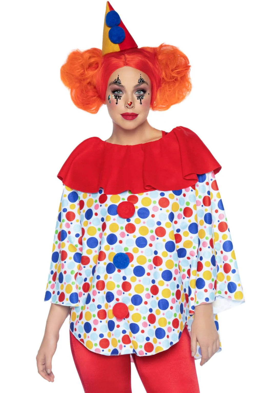 Clown Poncho Set