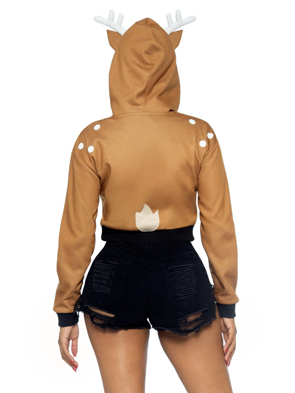 Fawn Cropped Hoodie