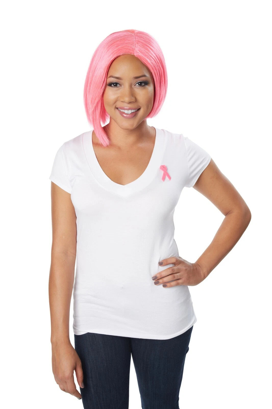 Pink Bob Wig