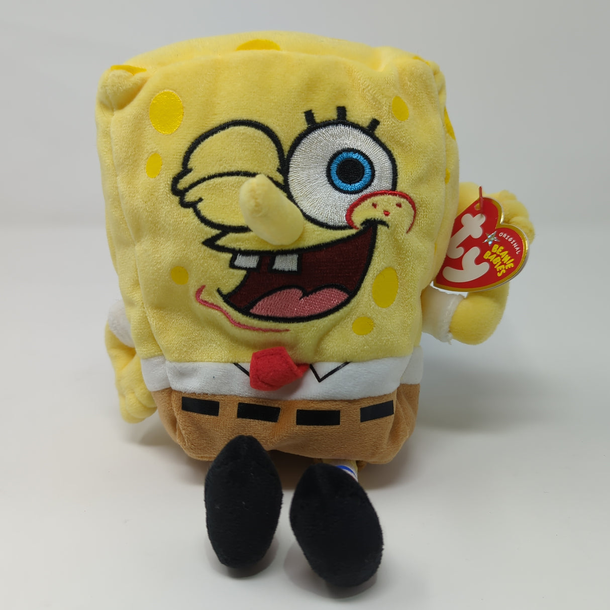SpongeBob Beanie Baby Thumbs Up 8"