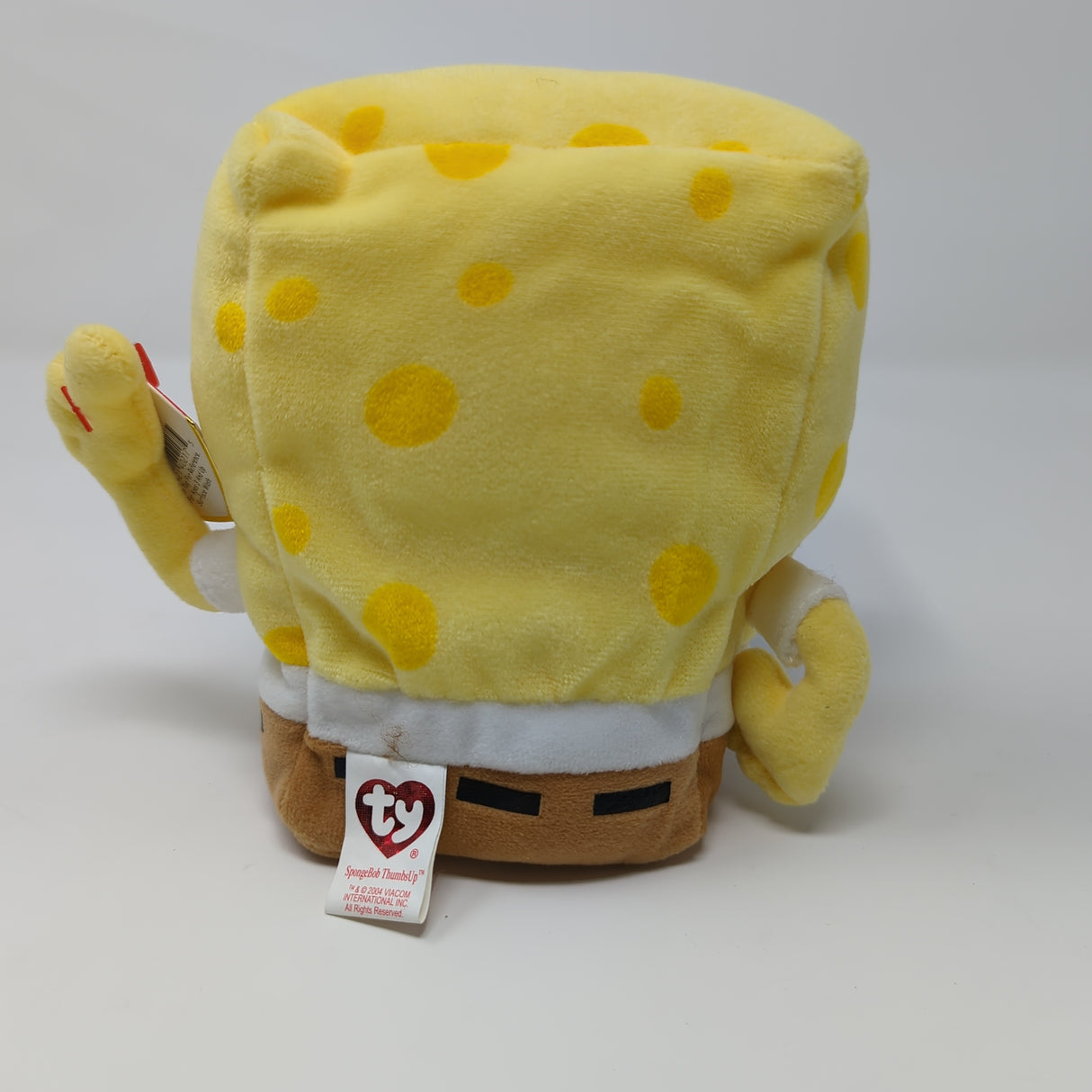 SpongeBob Beanie Baby Thumbs Up 8"