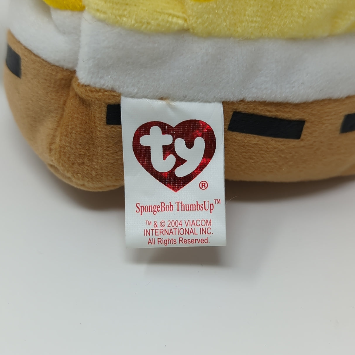 SpongeBob Beanie Baby Thumbs Up 8"