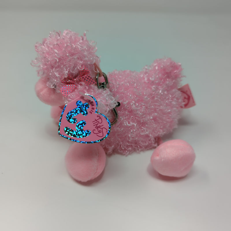 Pinky Poo Pinky Keychain Beanie Baby 2005