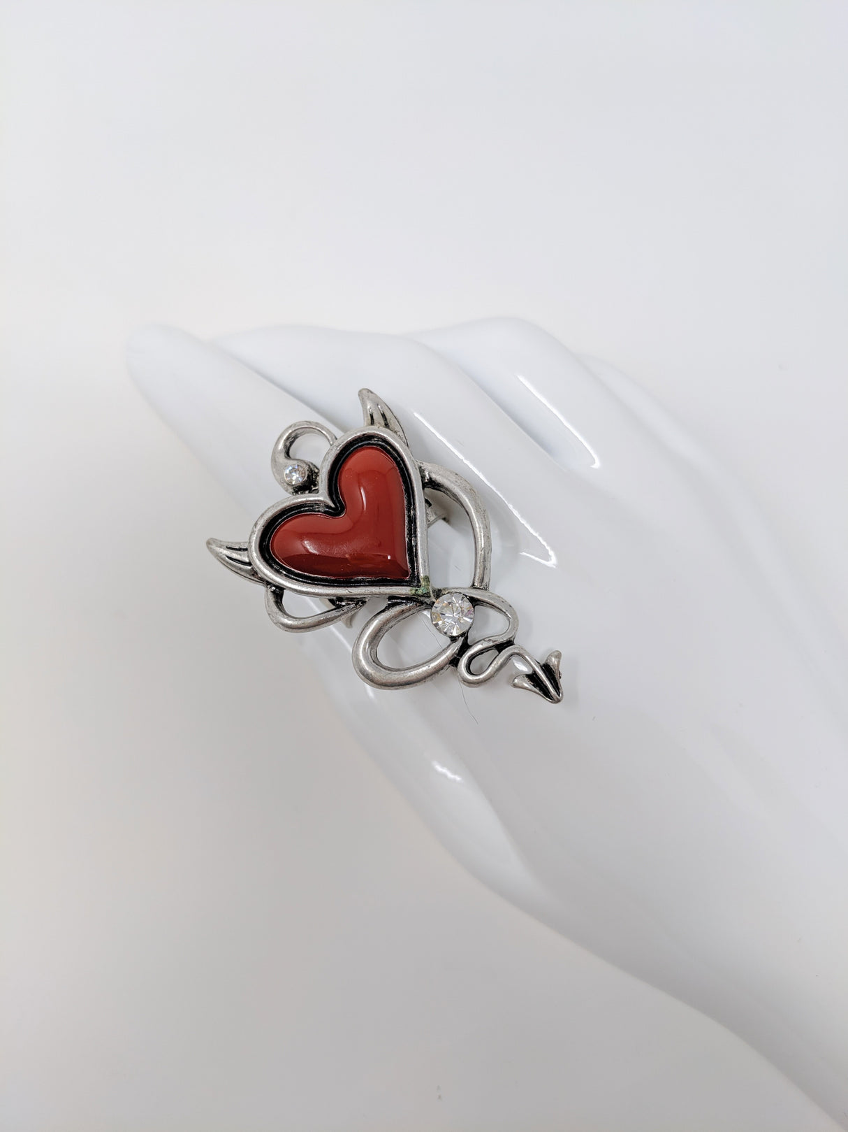 Devil Heart Ring