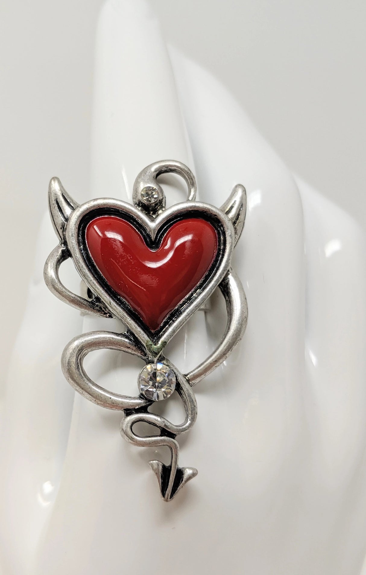 Devil Heart Ring