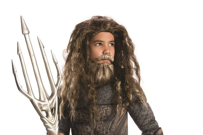 Aquaman Wig and Beard Child Set