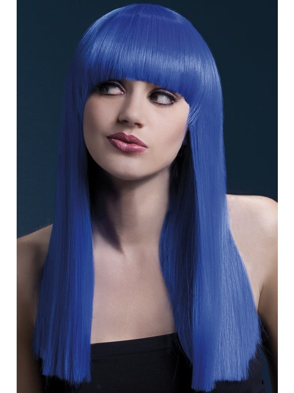 Alexia Professional Wig Neon Blue
