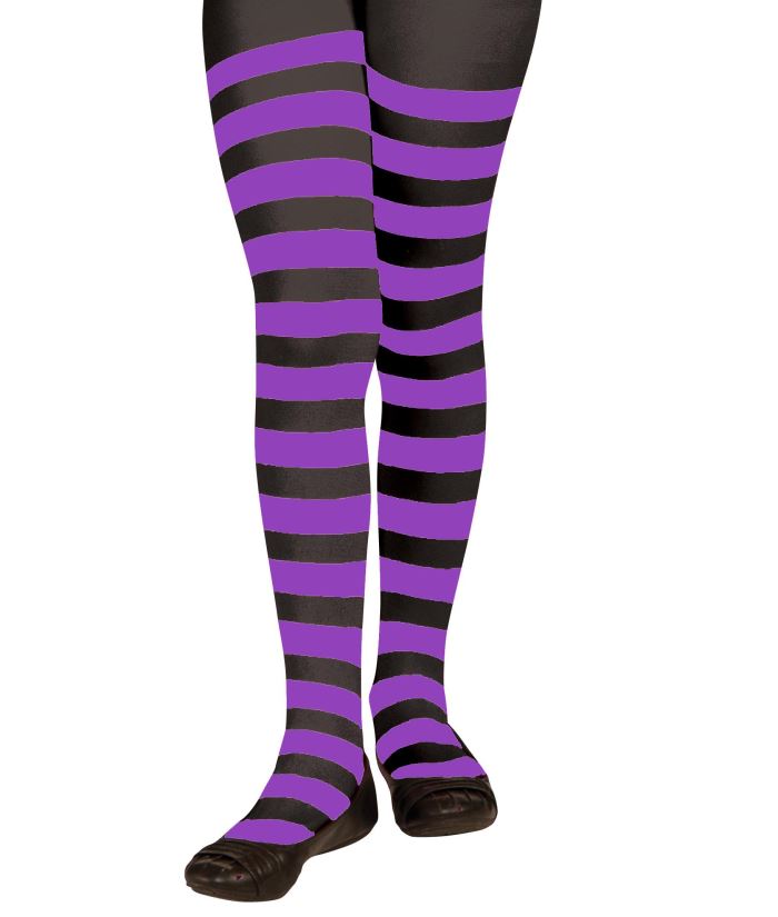 Witch Striped Child Tights