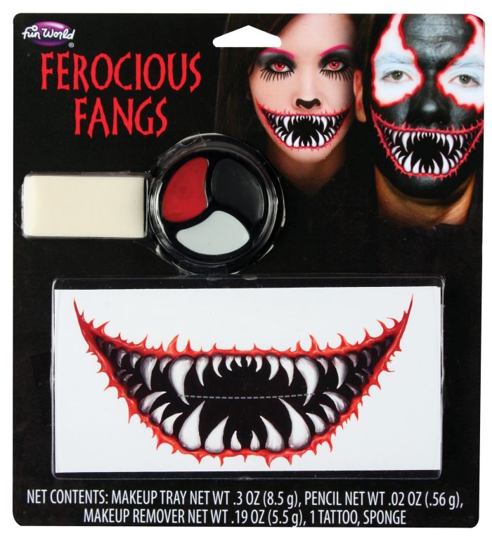 Ferocious Fangs Makeup Kit