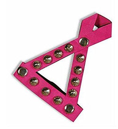 Neon Pink Studded Finger Guard