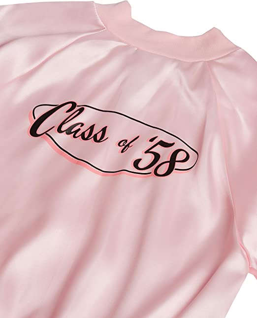 50's Satin Varsity Jacket Adult