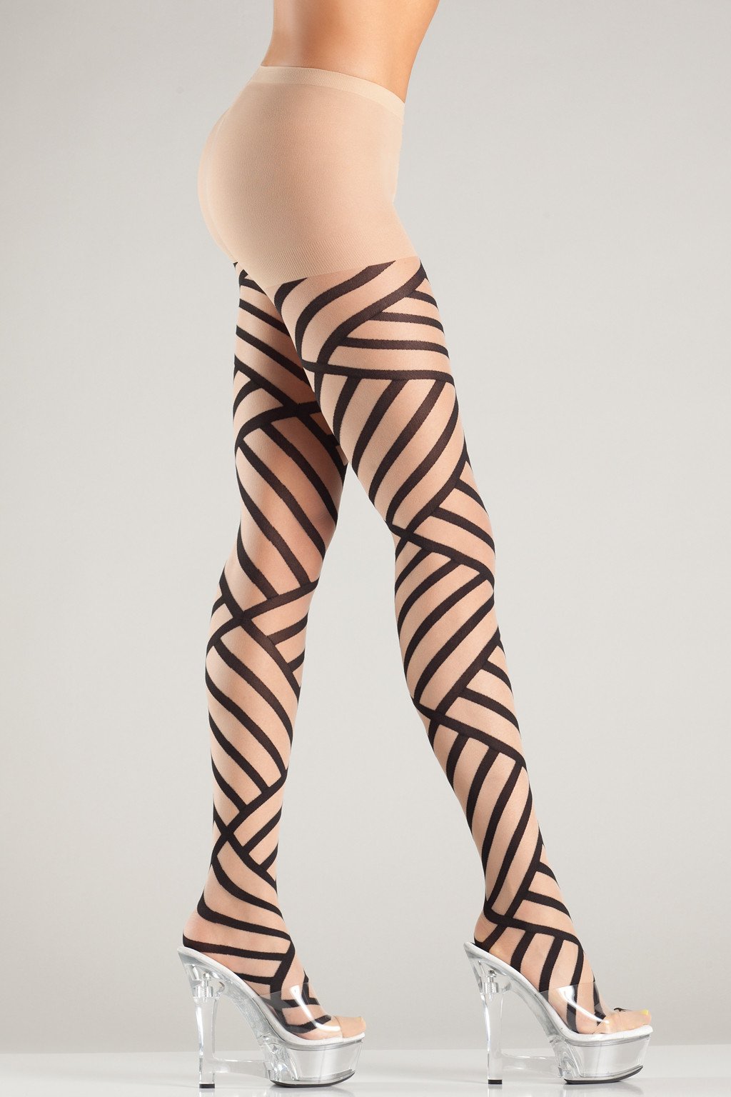 Bondage Pattern Tights