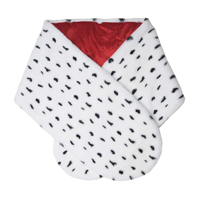 Cruel Diva Faux Dalmation Stole
