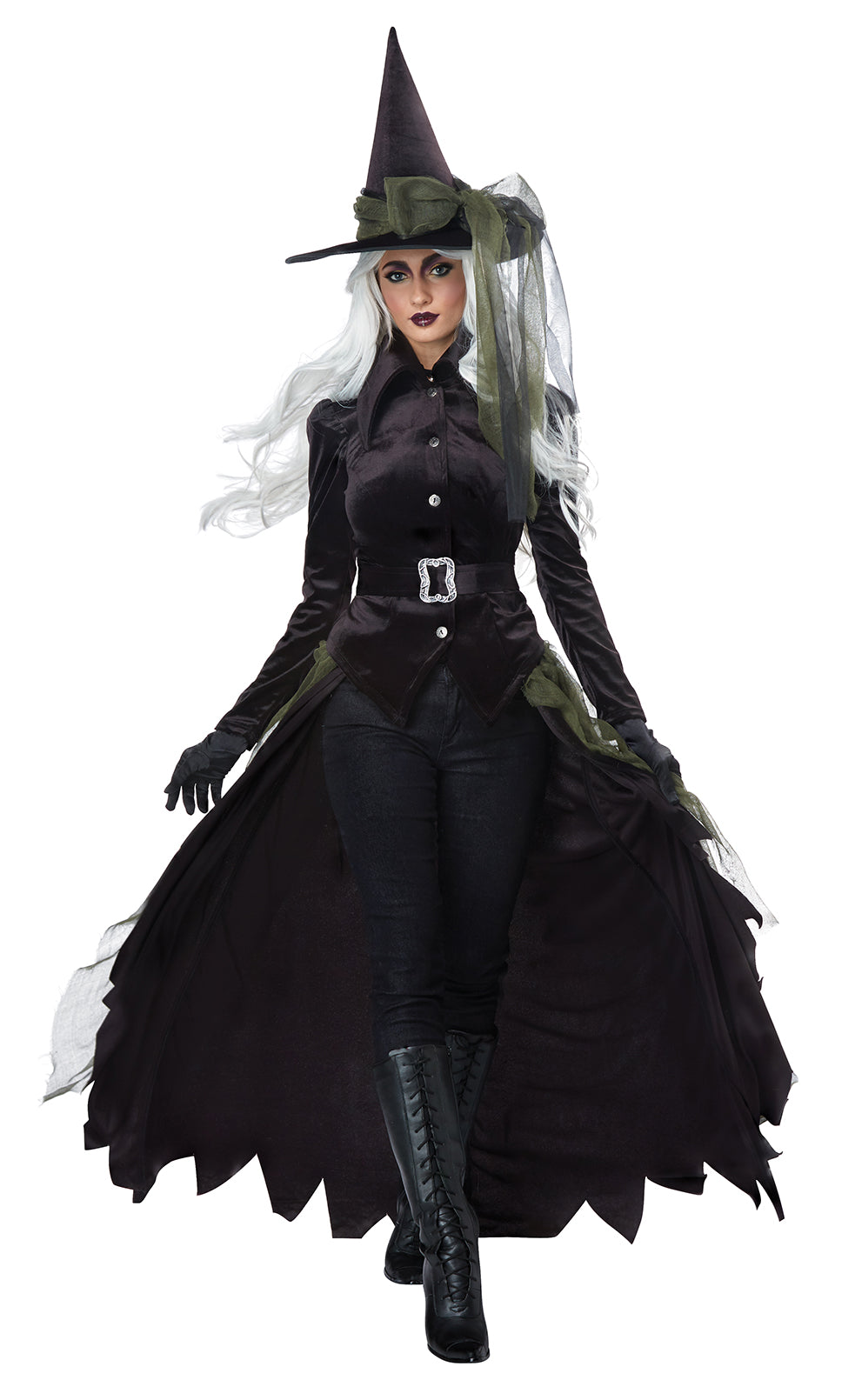 Gothic Witch costume by California Costumes, alternate view