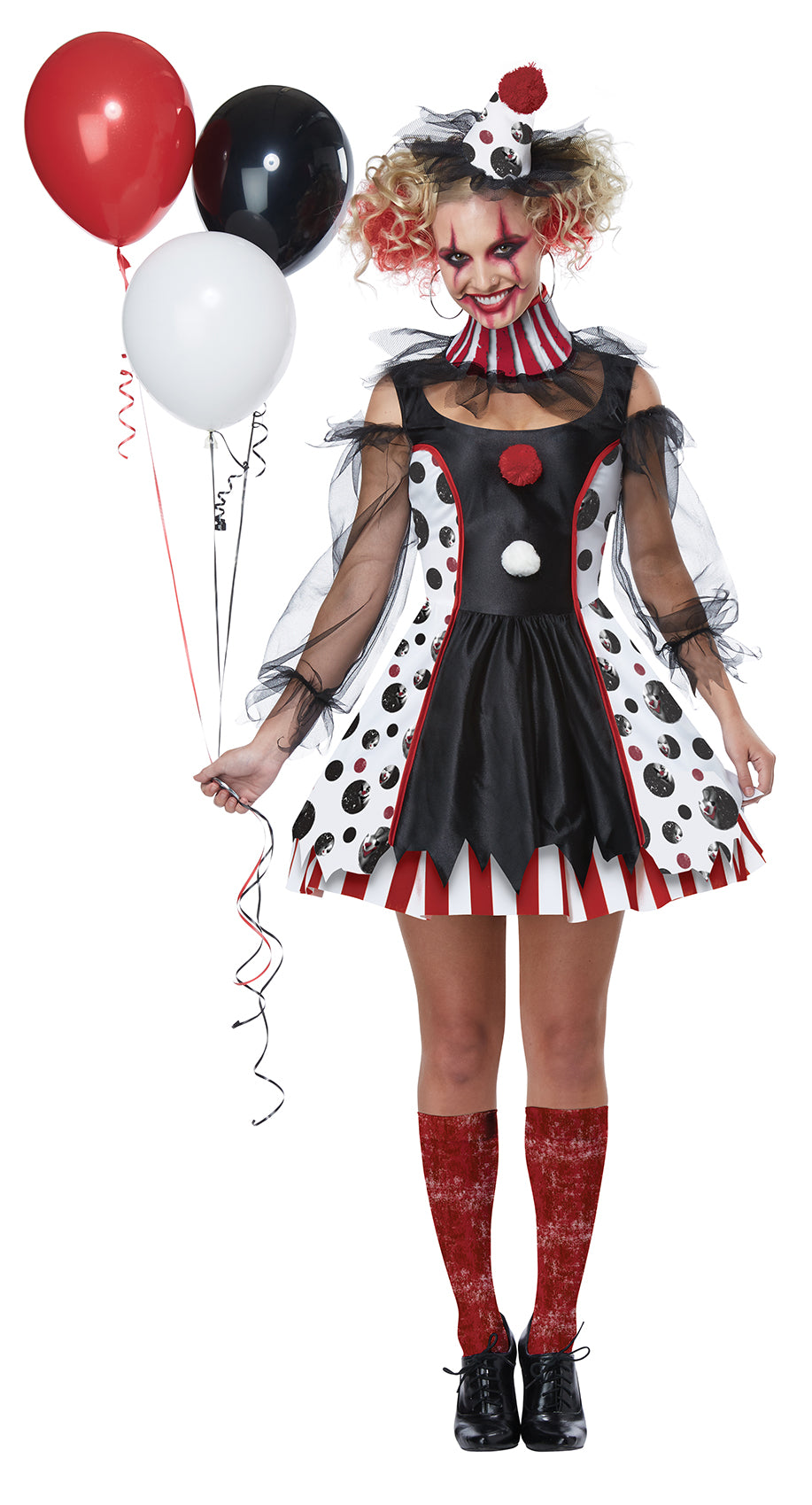 Twisted Clown costume by California Costumes