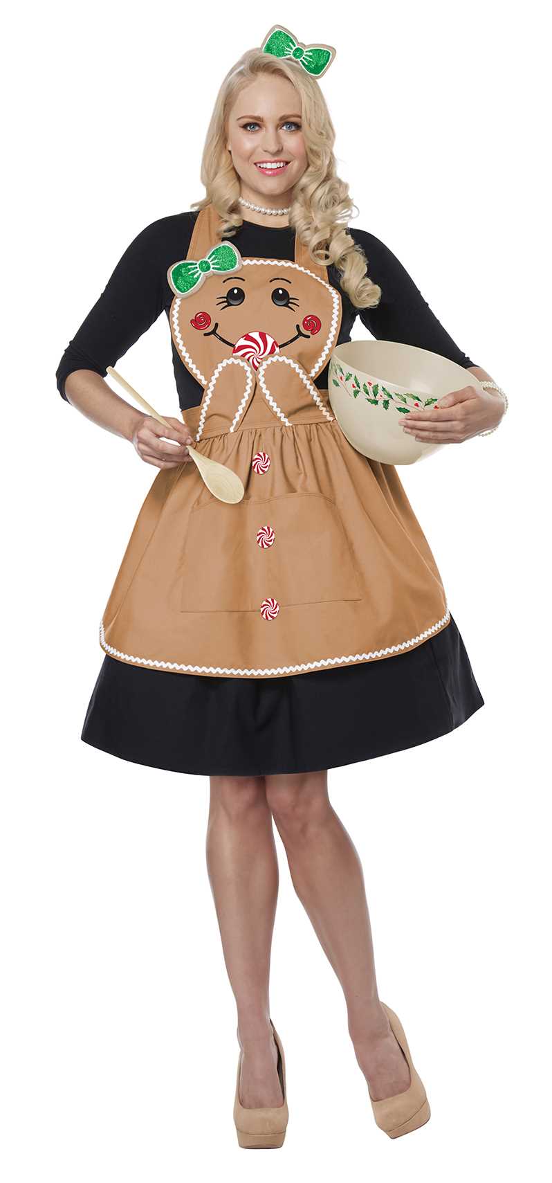 Gingerbread Apron by California Costumes, alternate view