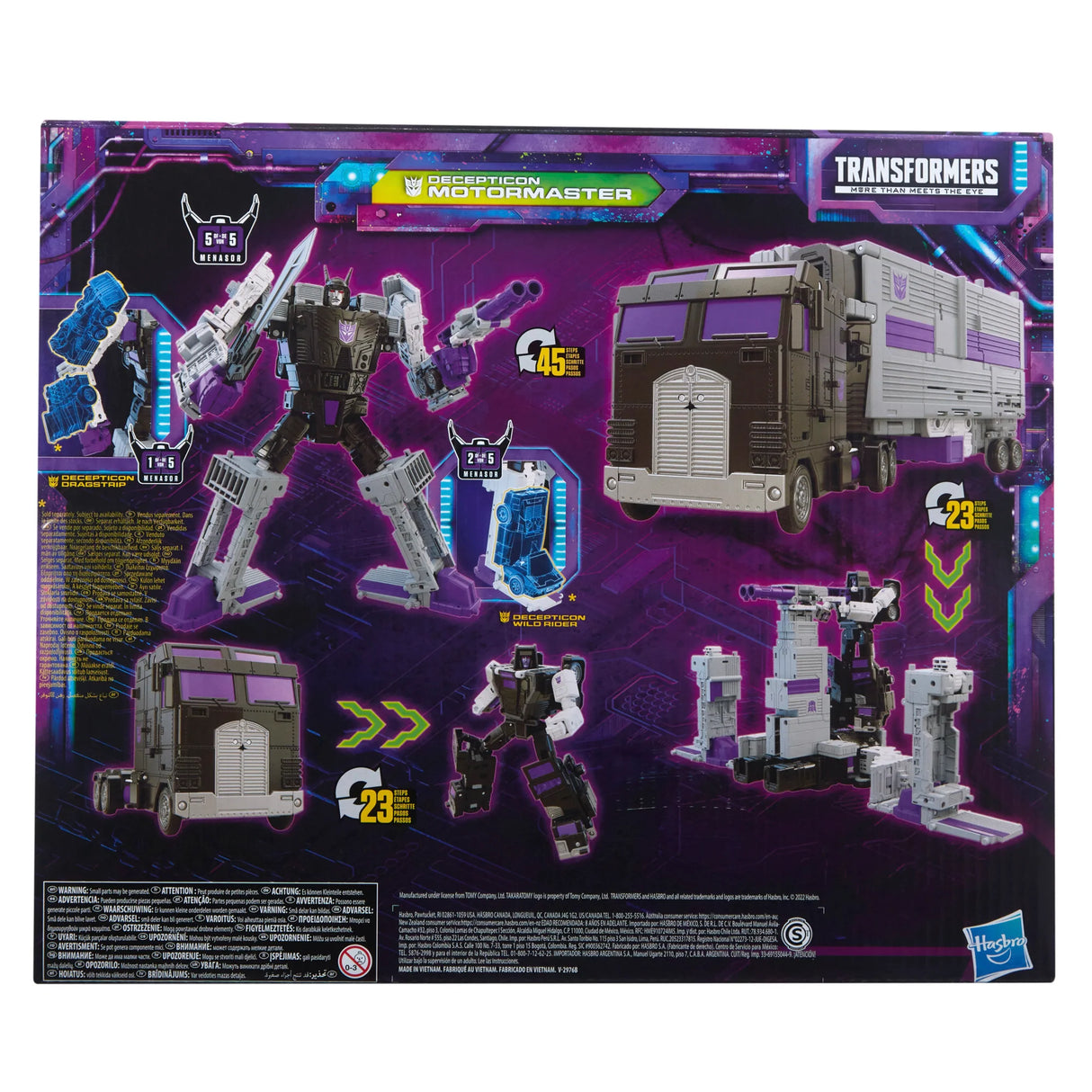 Transformers Generations Legacy Series Commander Decepticon Motormaster