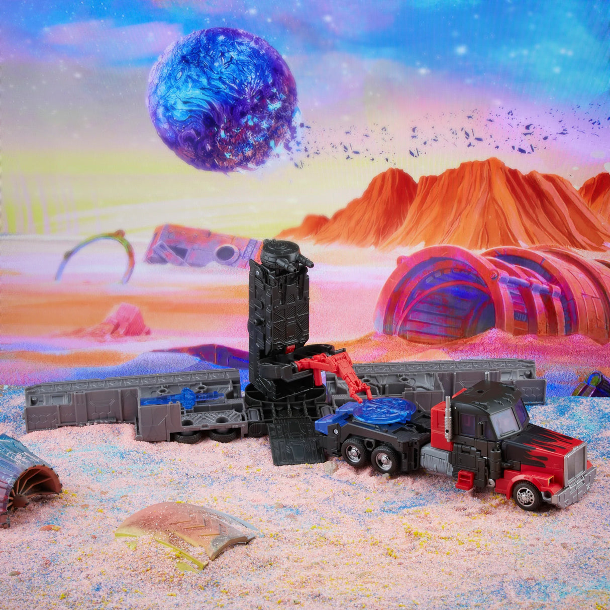 Transformers Generations Legacy Series Leader G2 Universe Laser Optimus Prime