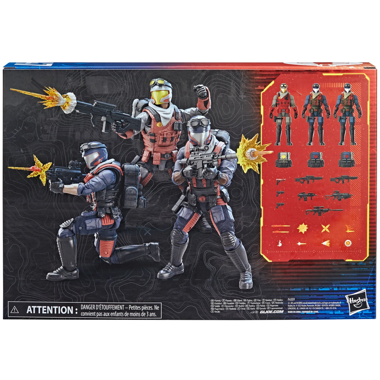 G.I. Joe Classified Series Cobra Viper Officer & Vipers Action Figures
