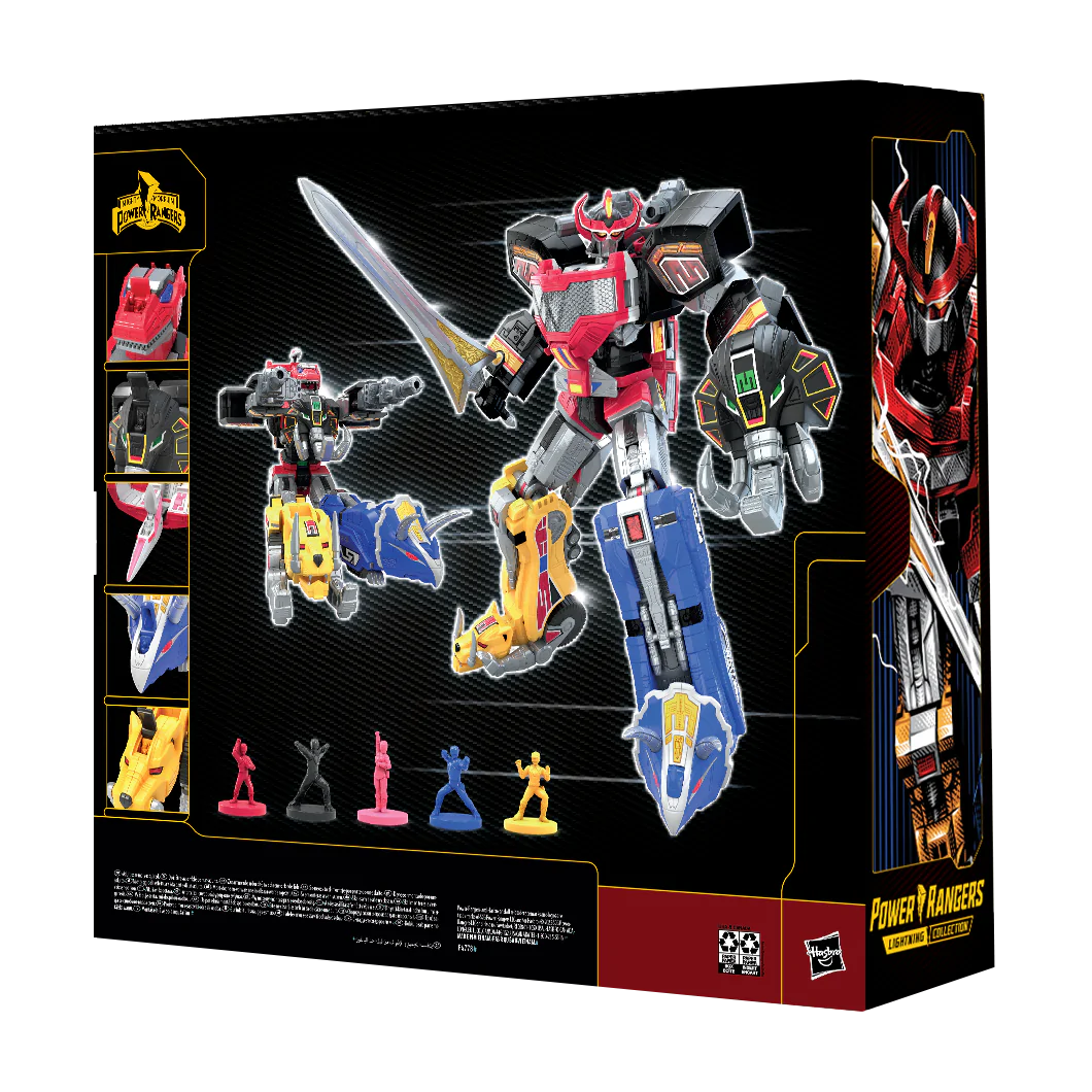 Zord Ascension Project Mighty Morphin Power Rangers Dino Megazord