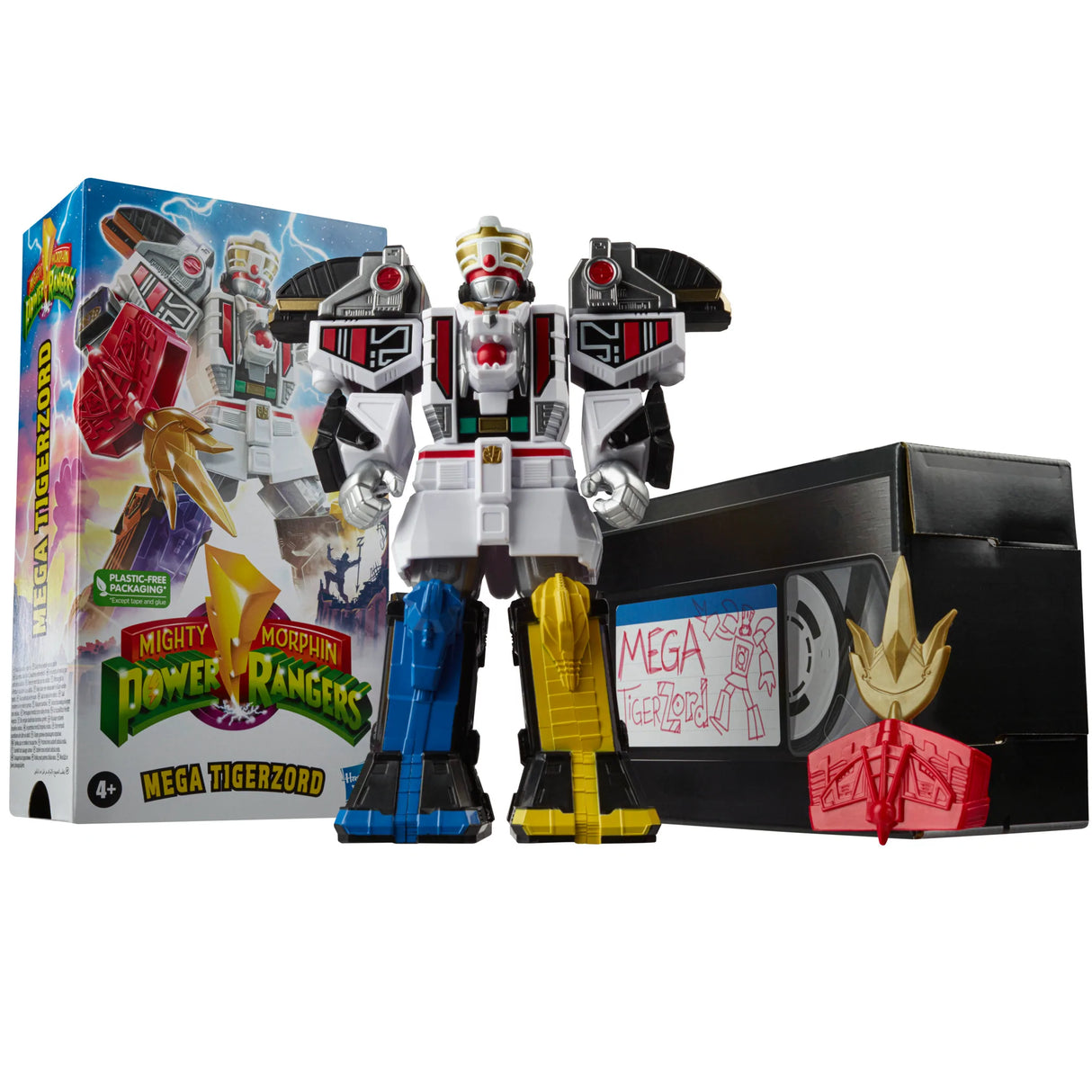 Power Rangers Mighty Morphin Mega Tigerzord 7-Inch Figure