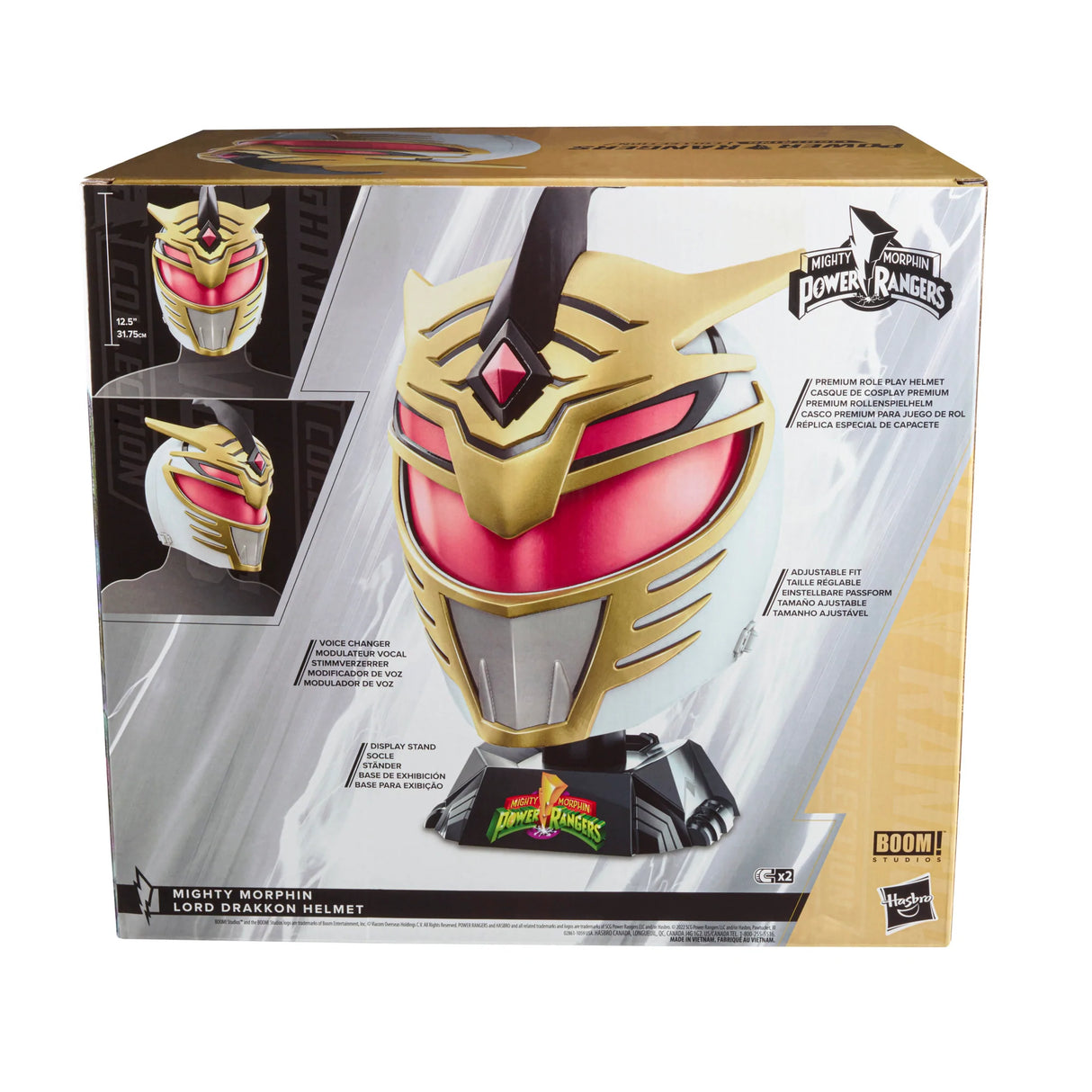 Power Rangers Lightning Collection Mighty Morphin Lord Drakkon Helmet