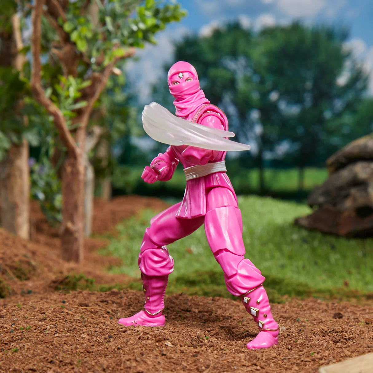 Power Rangers Lightning Collection Mighty Morphin Ninja Pink Ranger (Katherine)