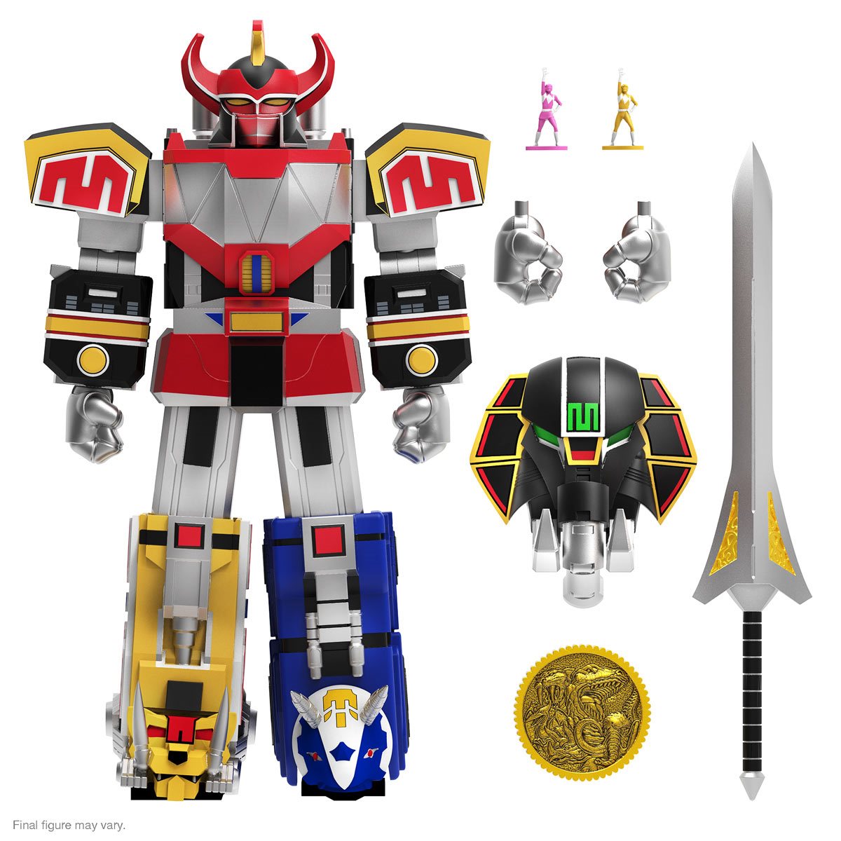 Power Rangers Ultimates Dino Megazord 8-Inch