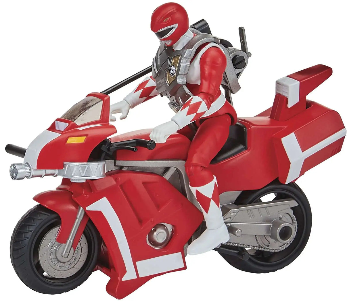 Mighty Morphin Power Rangers: Re-Ignition - Tyrannosaurus Battle Bike Vehicle & Action Figure