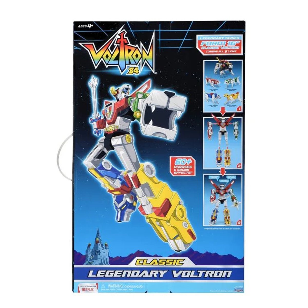 Voltron 1984 Classic Legendary Voltron Lion Action Figure 5-Pack