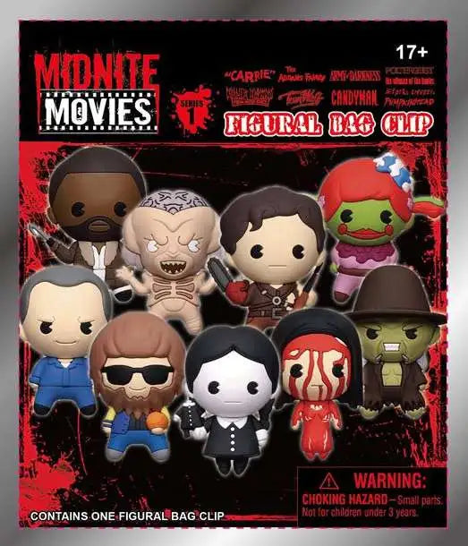 MGM Midnite Movies Horror 3D Foam Bag Clips Series 1